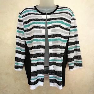 Ming Wang Cardigan Jacket Like New XL